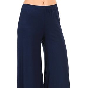 Elastic Waist, Wide Leg Palazzo Pants - NWT